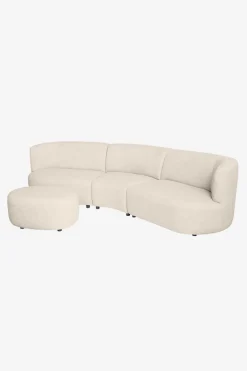 Empress hocker beige