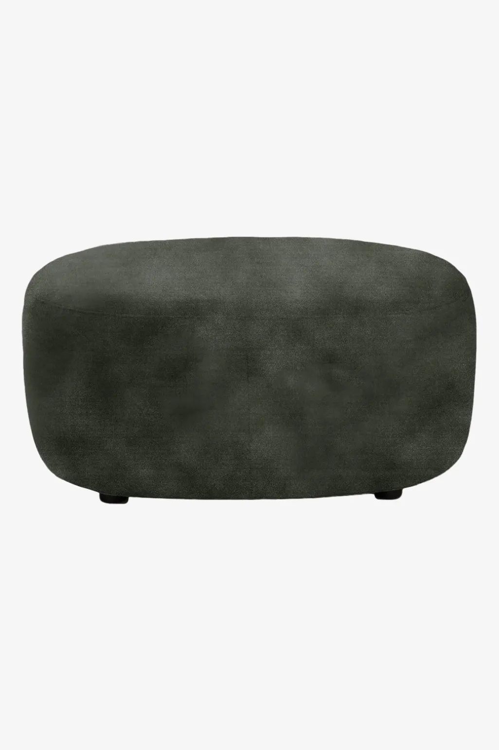 Empress velvet hocker dark green hunter