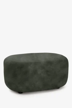 Empress velvet hocker dark green hunter