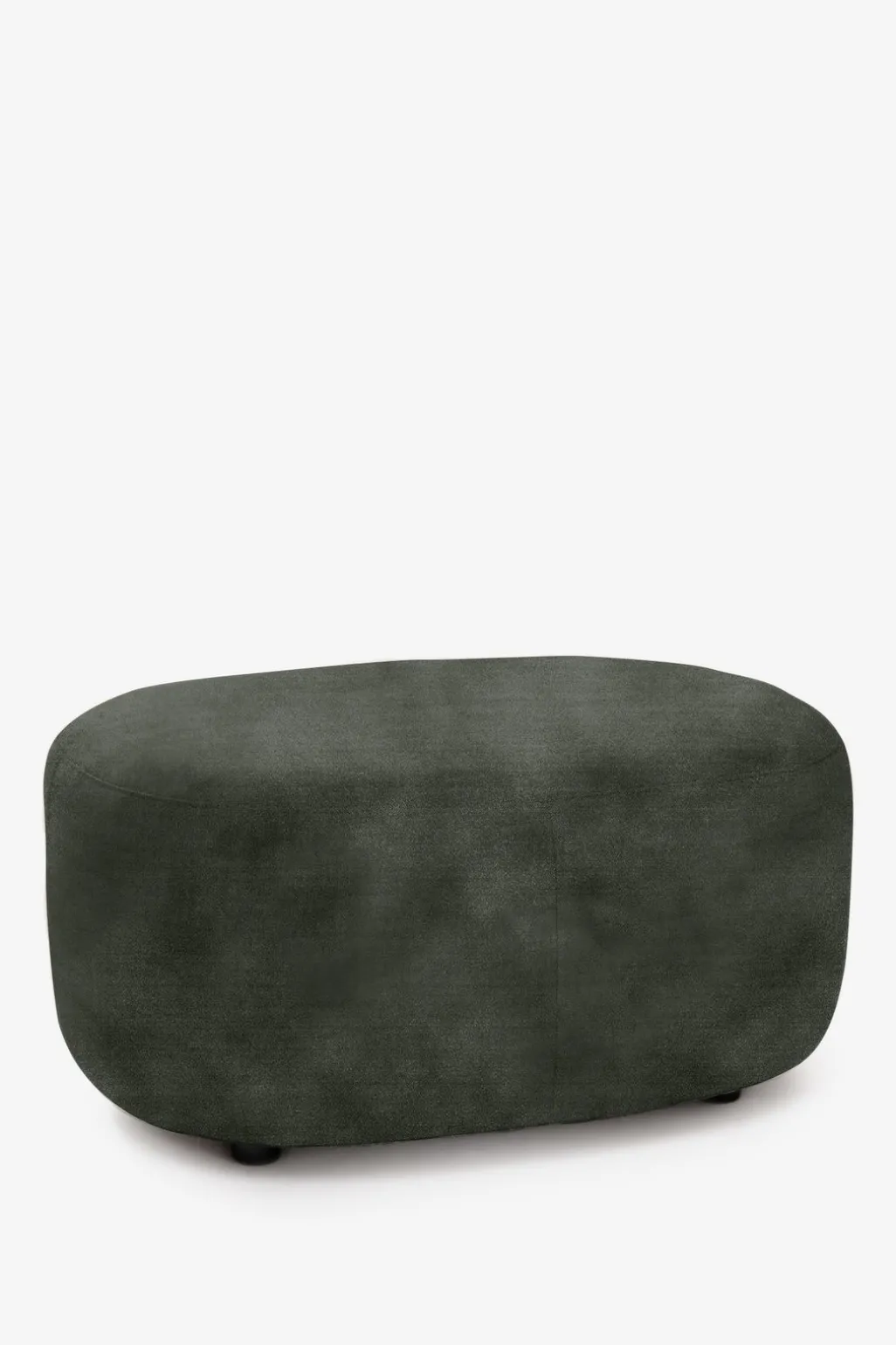 Empress velvet hocker dark green hunter