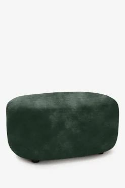 Empress velvet hocker green forest