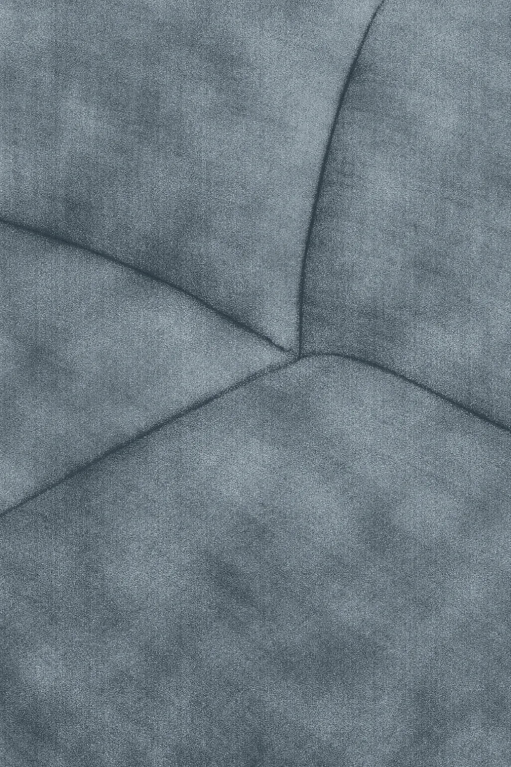 Empress velvet 3,5-zits bank mid grey