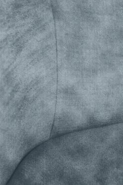 Empress velvet 4-zits bank mid grey