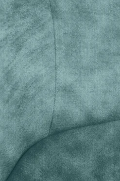 Empress velvet 3-zits bank grijsblauw