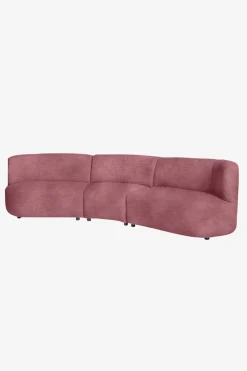 Empress velvet 3,5-zits bank pink