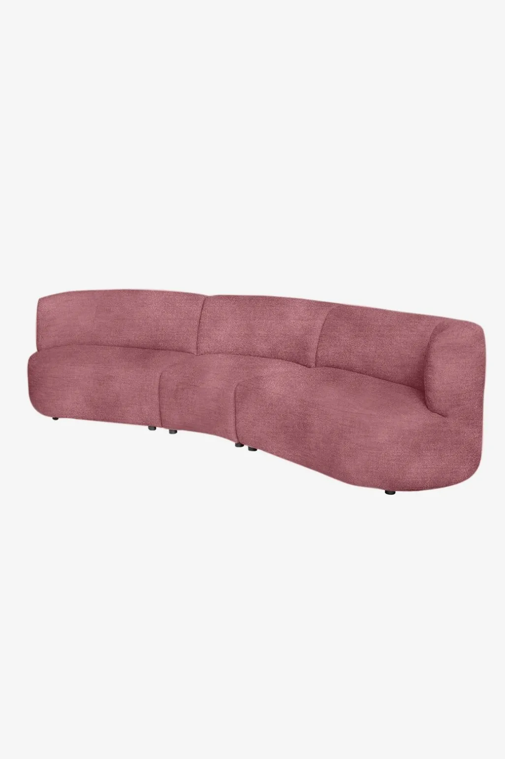Empress velvet 3,5-zits bank pink