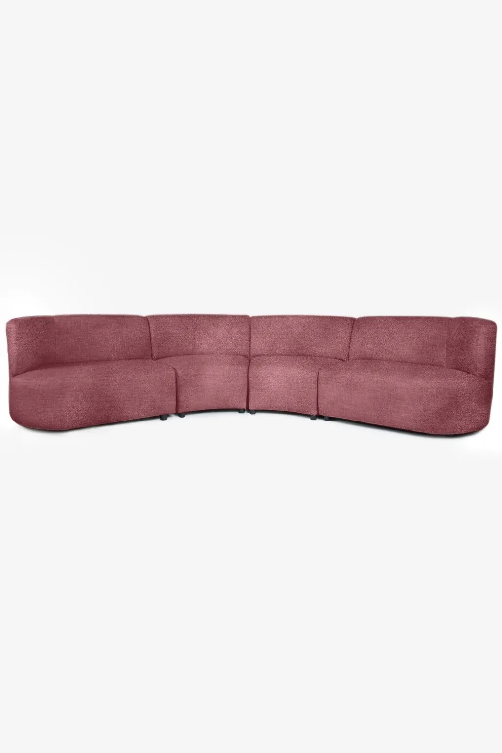 Empress velvet 4-zits bank pink