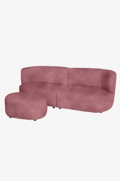 Empress velvet 3-zits bank pink