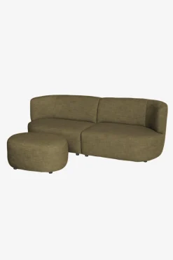 Empress 3-zits bank Army green
