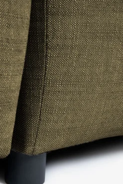 Empress 3-zits bank Army green
