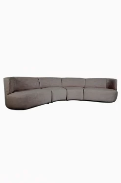 Empress 4-zits bank brown