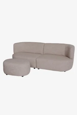 Empress 3-zits bank taupe