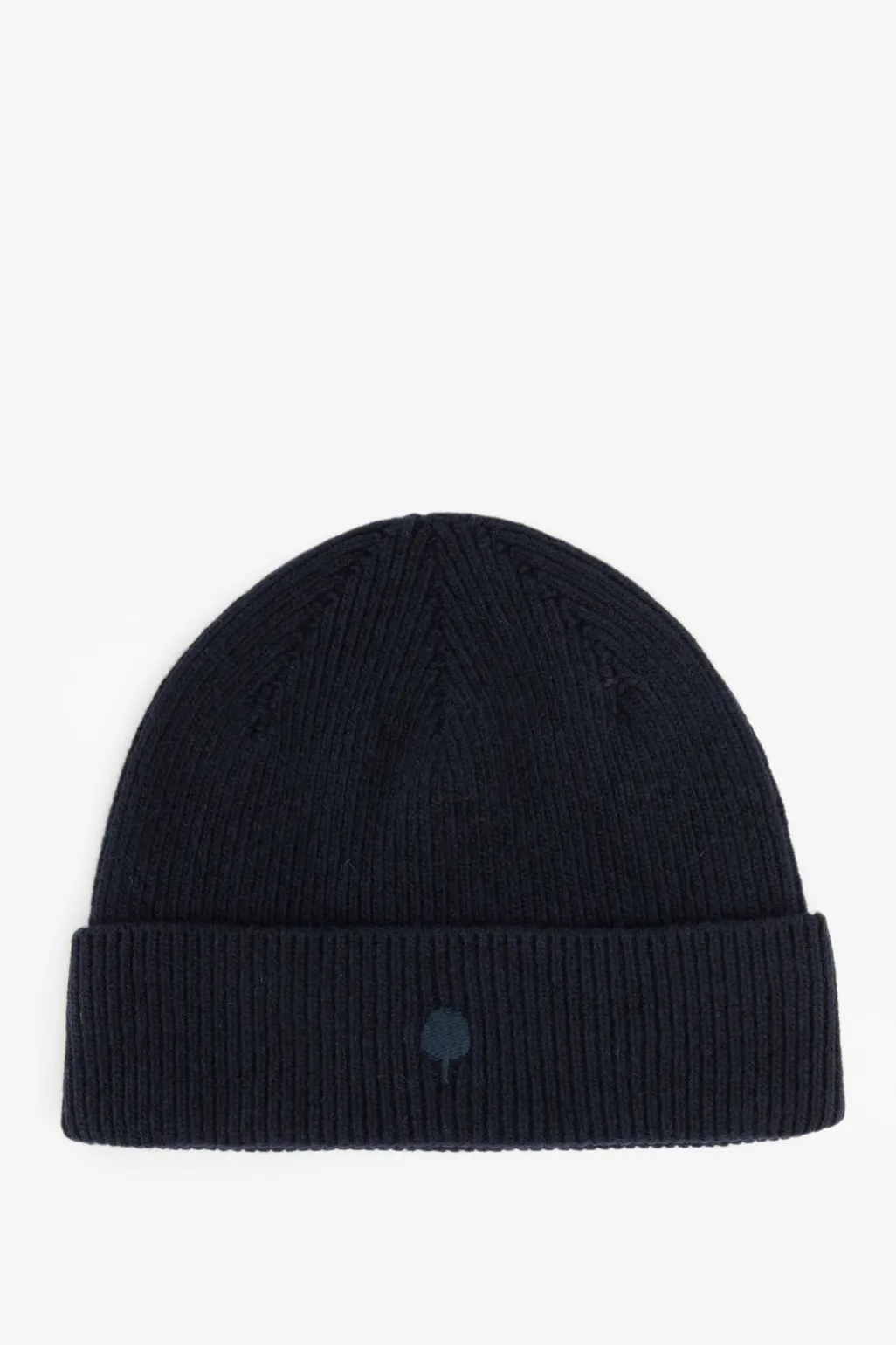 Faguo donkerblauwe beanie met artwork