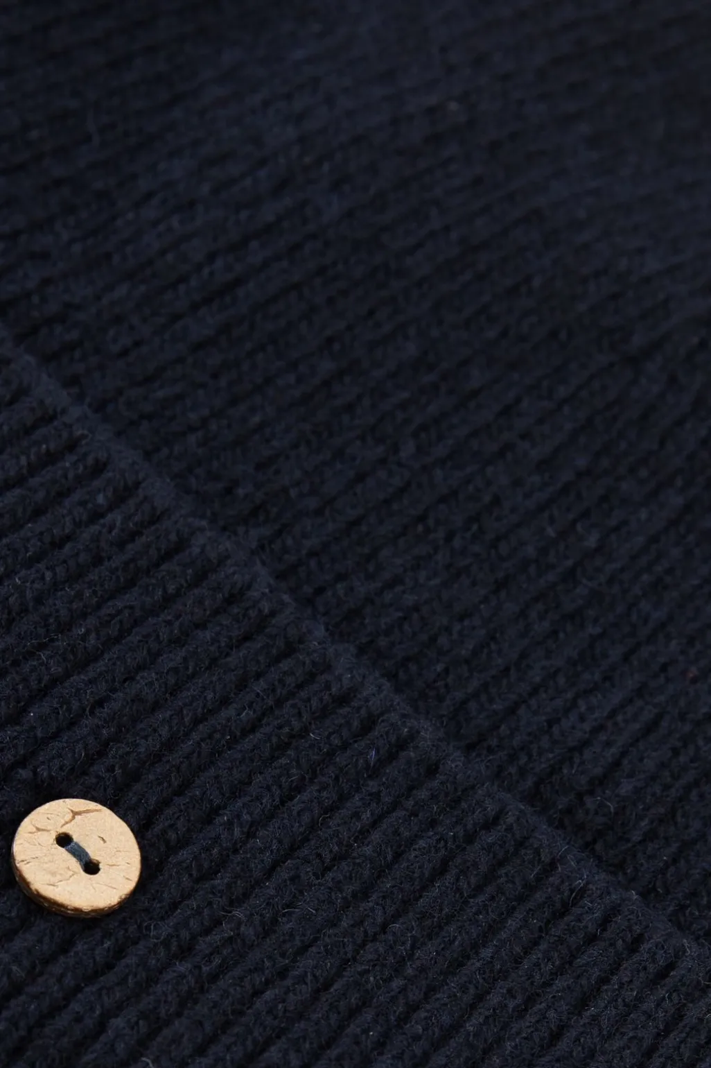 Faguo donkerblauwe beanie met artwork
