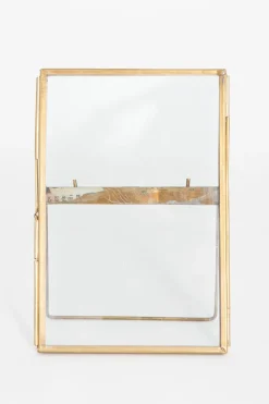 Fotolijst dubbel glas staand (15x9,5 cm)