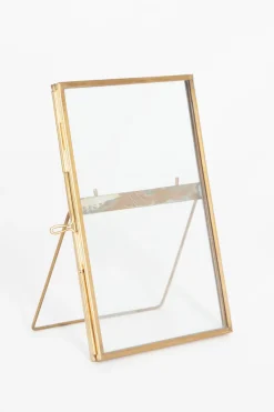 Fotolijst dubbel glas staand (15x9,5 cm)