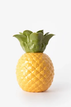 Gele ananas vaas