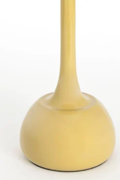 Gele verstelbare bijzettafel