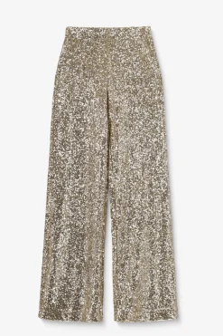 Gouden broek met pailletten