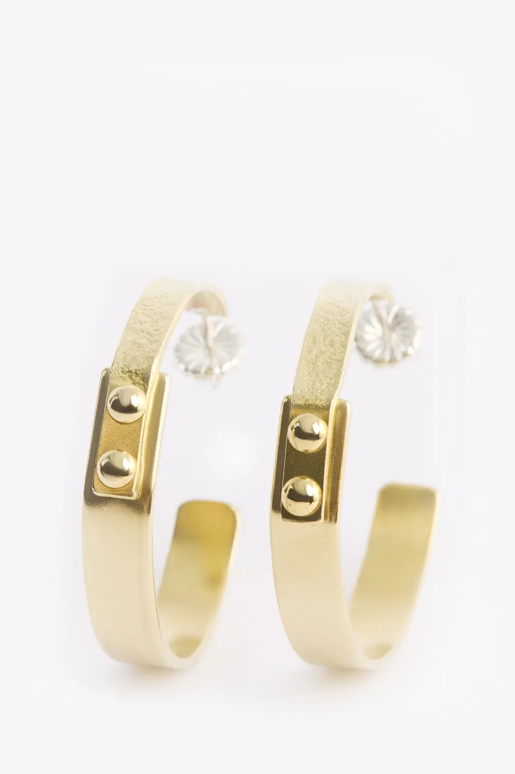 Gouden hoop oorbellen Sissy-Boy X TWEEK-EEK