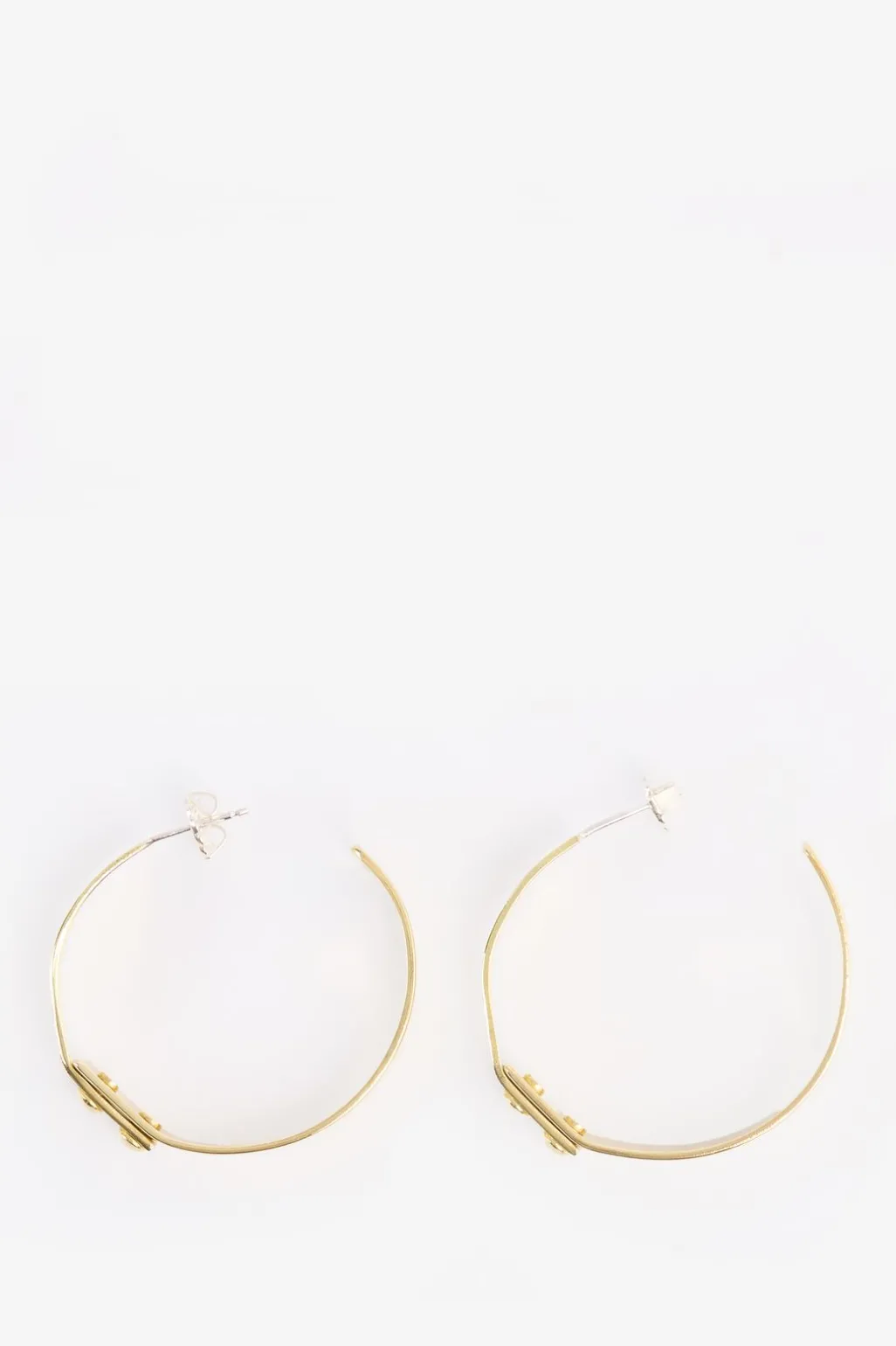 Gouden hoop oorbellen Sissy-Boy X TWEEK-EEK