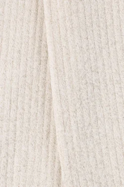Gouden lurex rib maillot