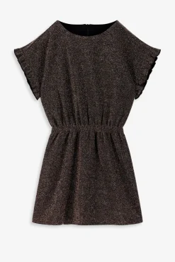 Goudkleurige jurk met glitters