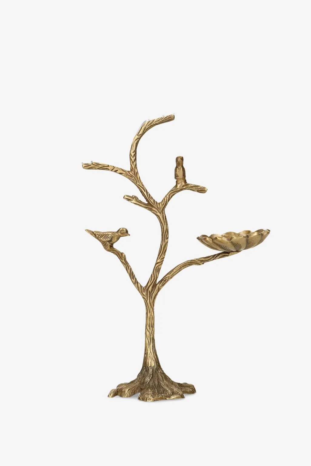 Goudkleurige sieradenhouder boom (groot)