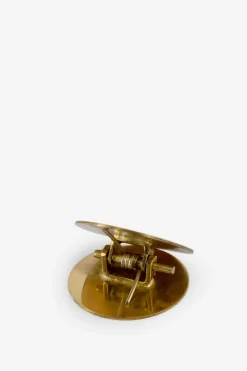 Goudkleurige smiley paperclip