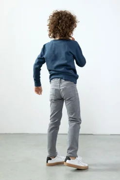 Grijze jog jeans