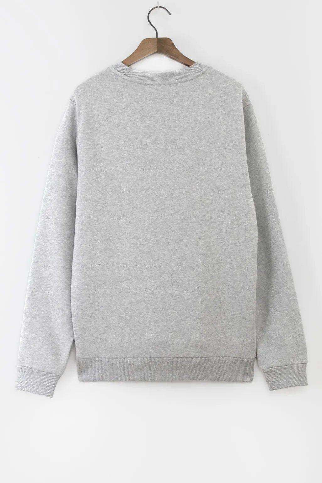 Grijze sweater met fiets