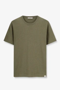 Groen gebreid T-shirt