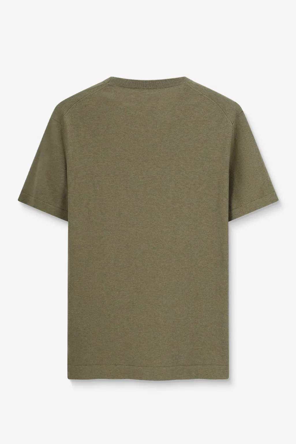 Groen gebreid T-shirt