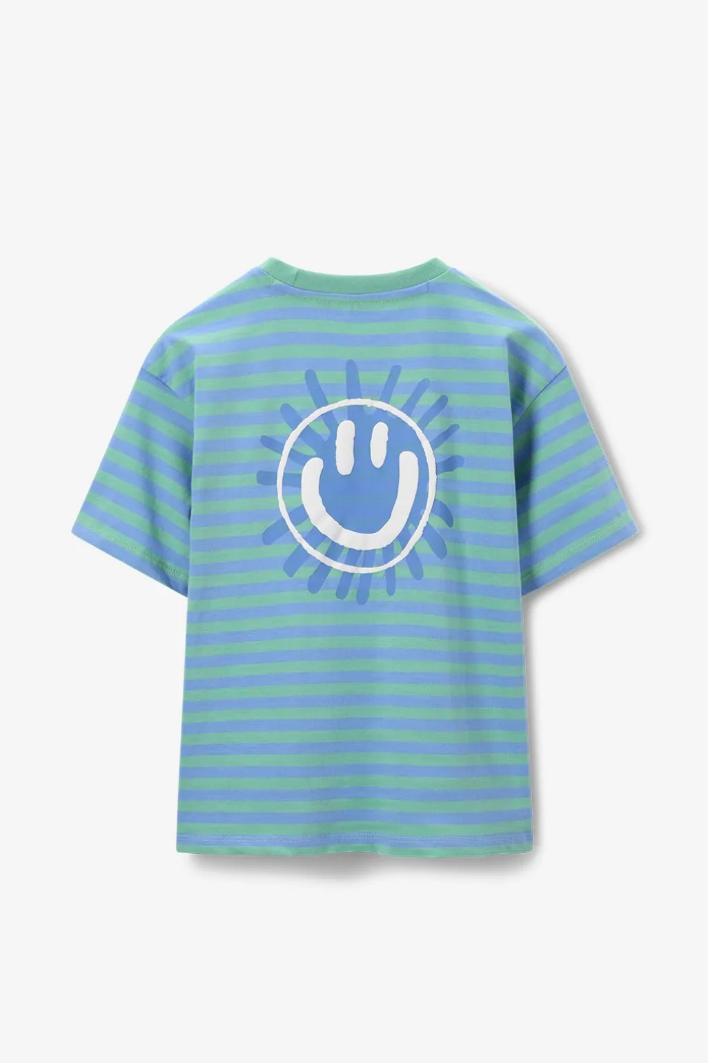 Groen gestreept T-shirt
