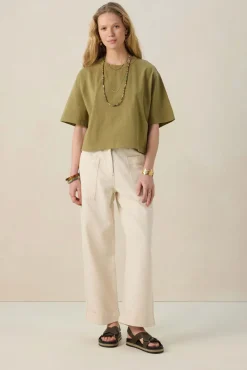 Groen oversized T-shirt