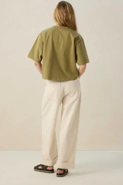 Groen oversized T-shirt