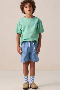 Groen T-shirt met artwork