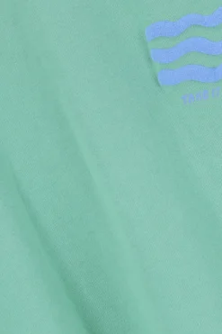 Groen T-shirt met artwork