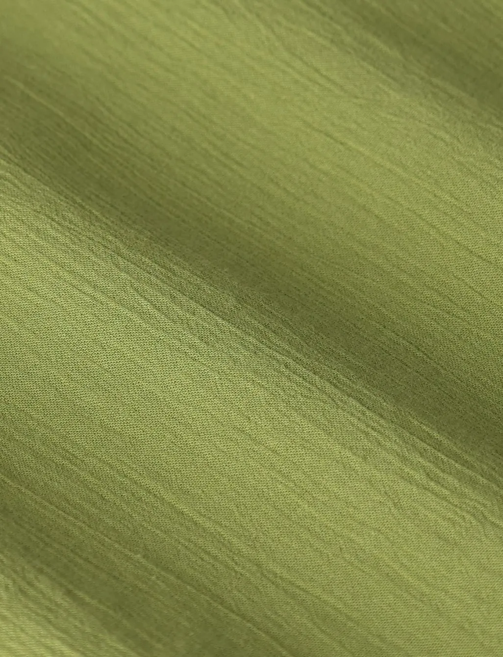 Groen T-shirt met pofmouwen