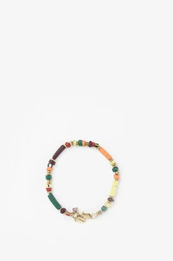 Groene beads armband