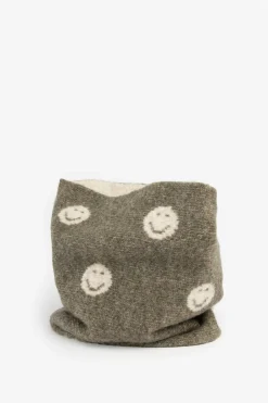 Groene col met smileys