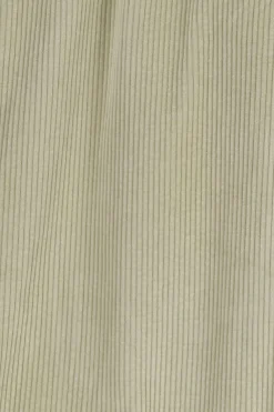 Groene corduroy broek met elastische taille