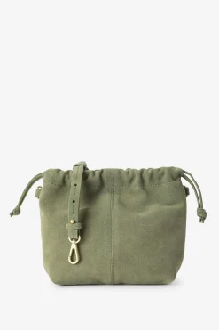 Groene crossbody pouch tas