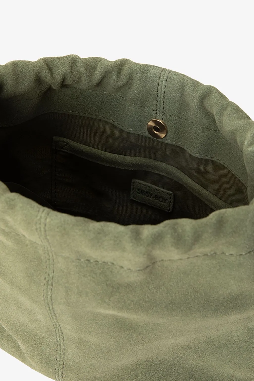 Groene crossbody pouch tas