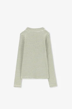 Groene gestreepte longsleeve