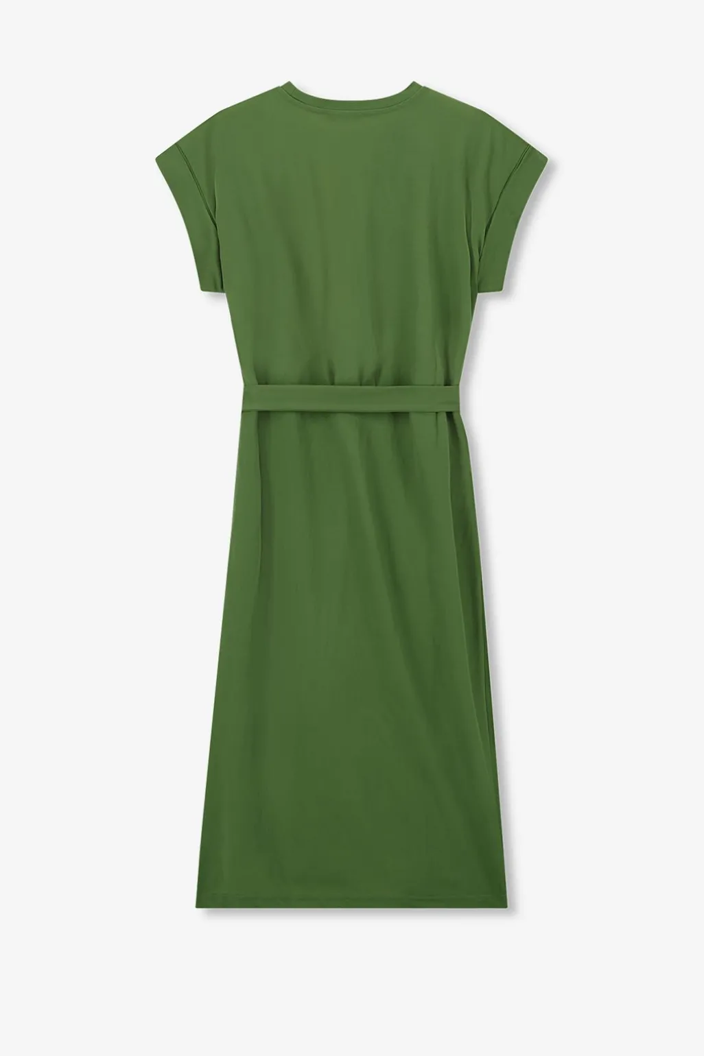 Groene jersey wikkeljurk