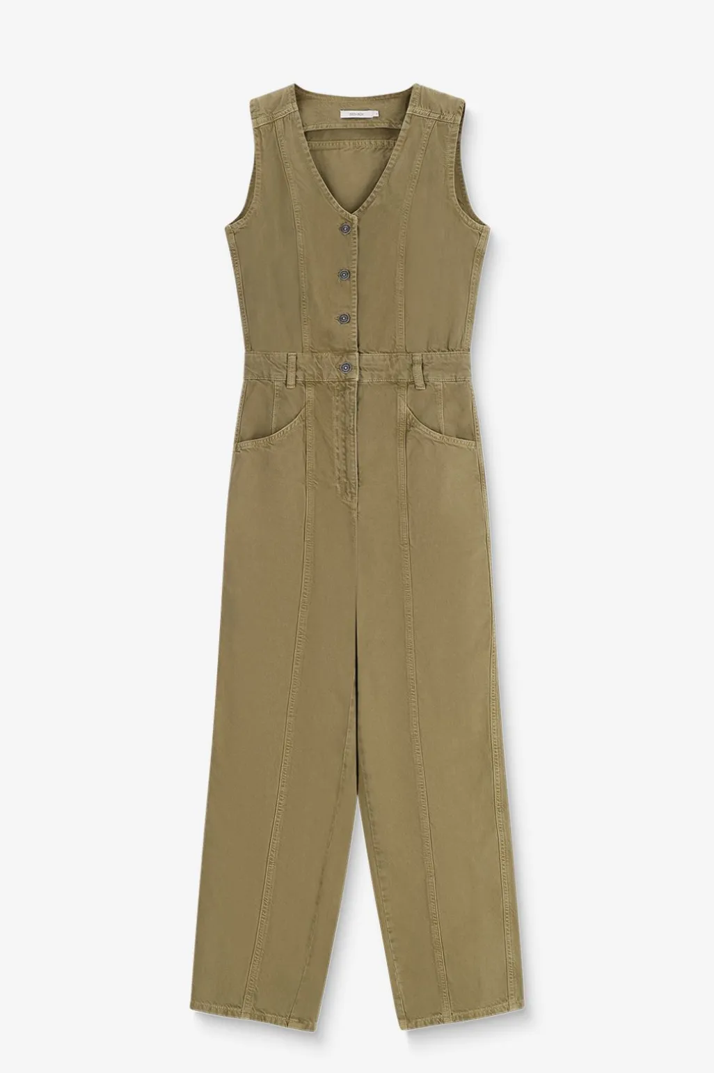 Groene jumpsuit