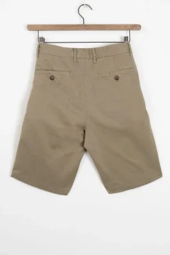 Groene katoenen chino shorts