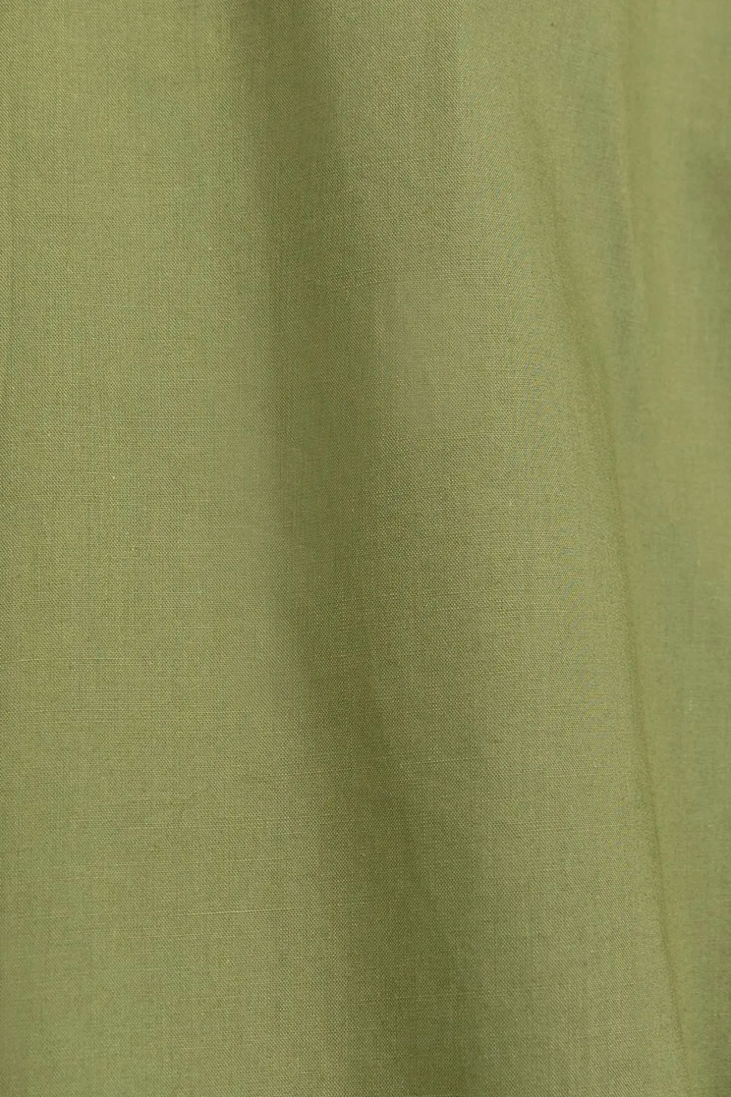 Groene korte poplin jurk