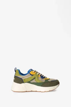Groene mesh sneakers